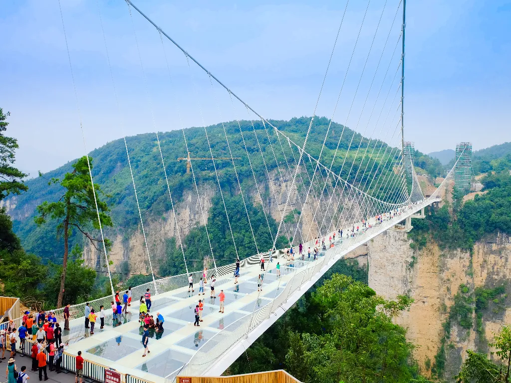 Which movie was filmed in Zhangjiajie?