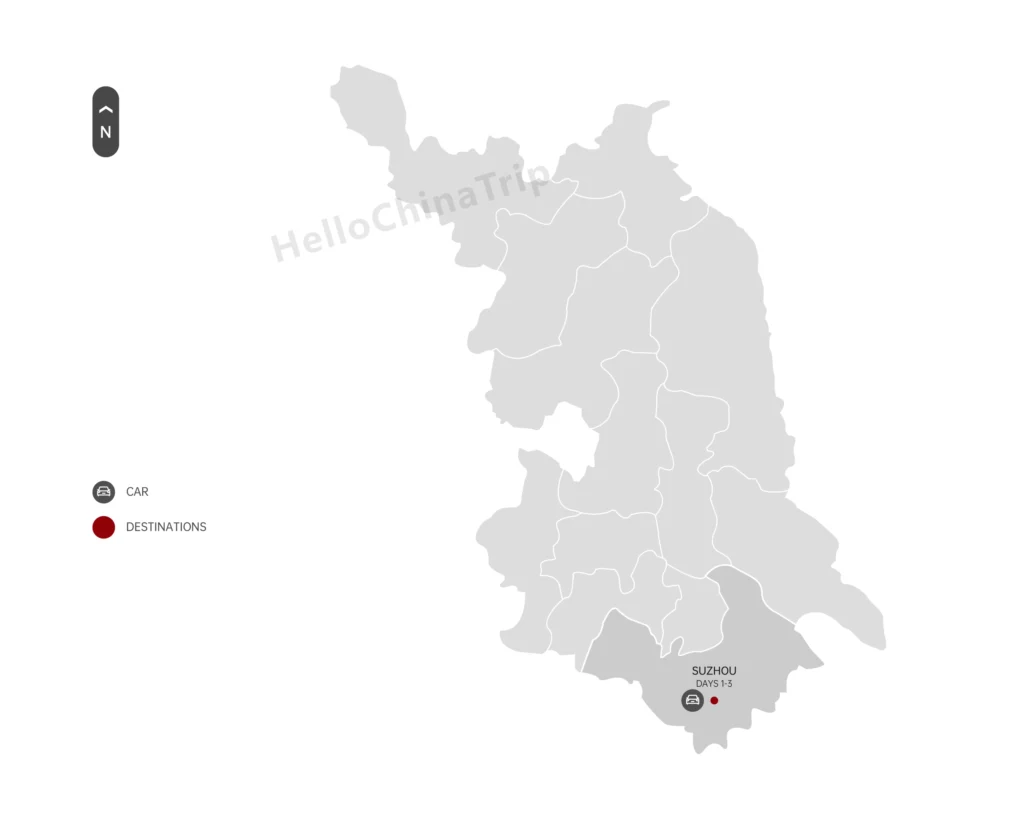 3 Days Suzhou-Tongli Water Town Tour