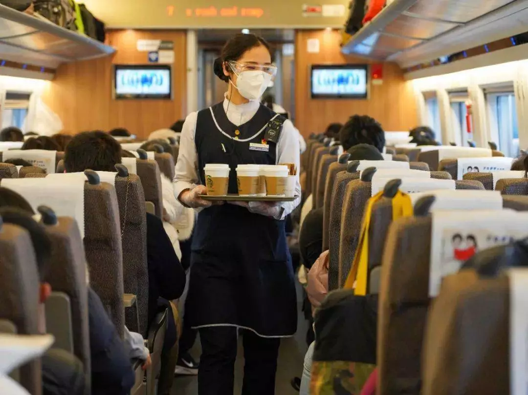 How to order food on China's high-speed rail?