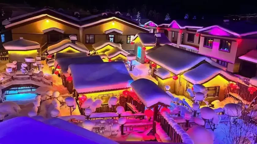 winter fairy tale world